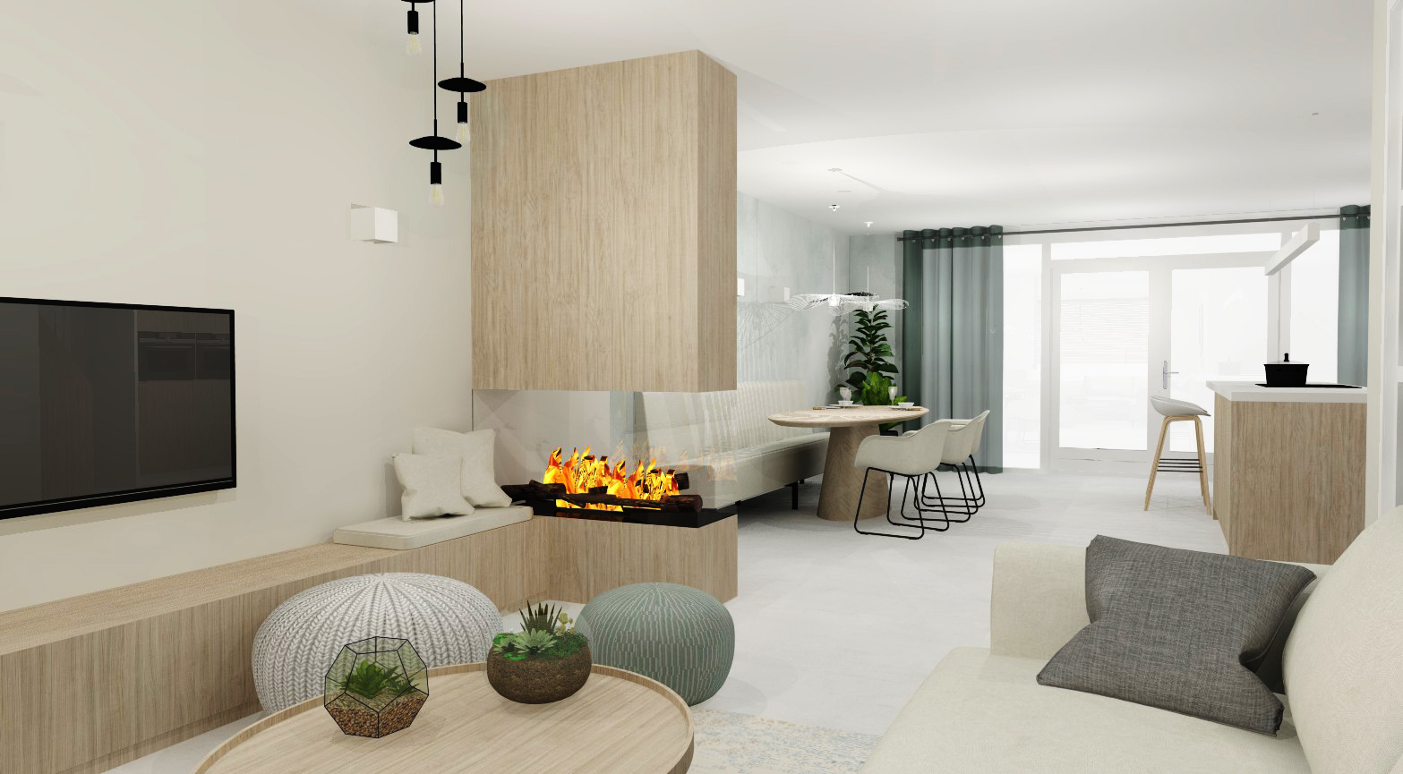 Interieurontwerp op maat nieuwbouw woning