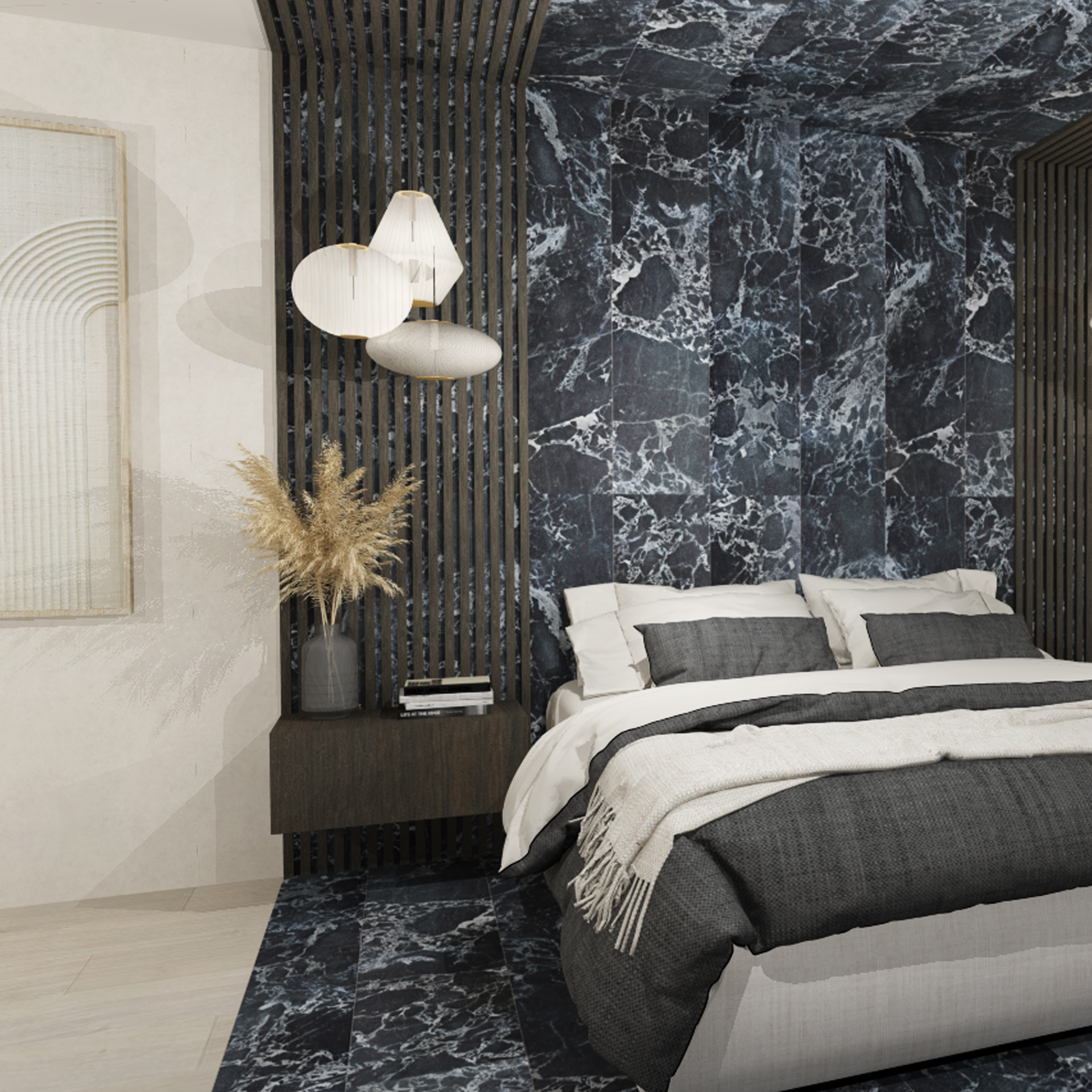 Interieuradvies voor deze royale luxe slaapkamer