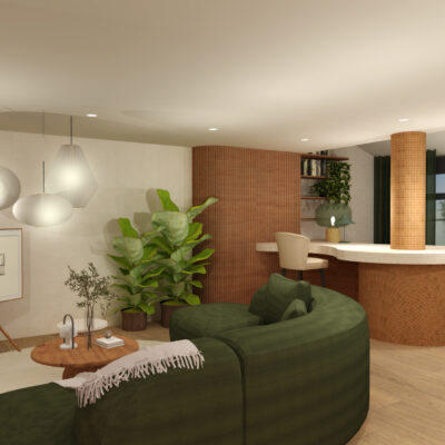 Interieur woonkamer