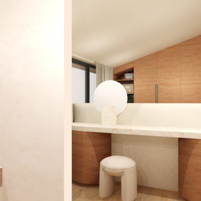 Interieurontwerp slaapkamer