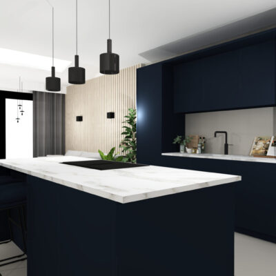 Luxe leef keuken met kookeiland interieuradvies